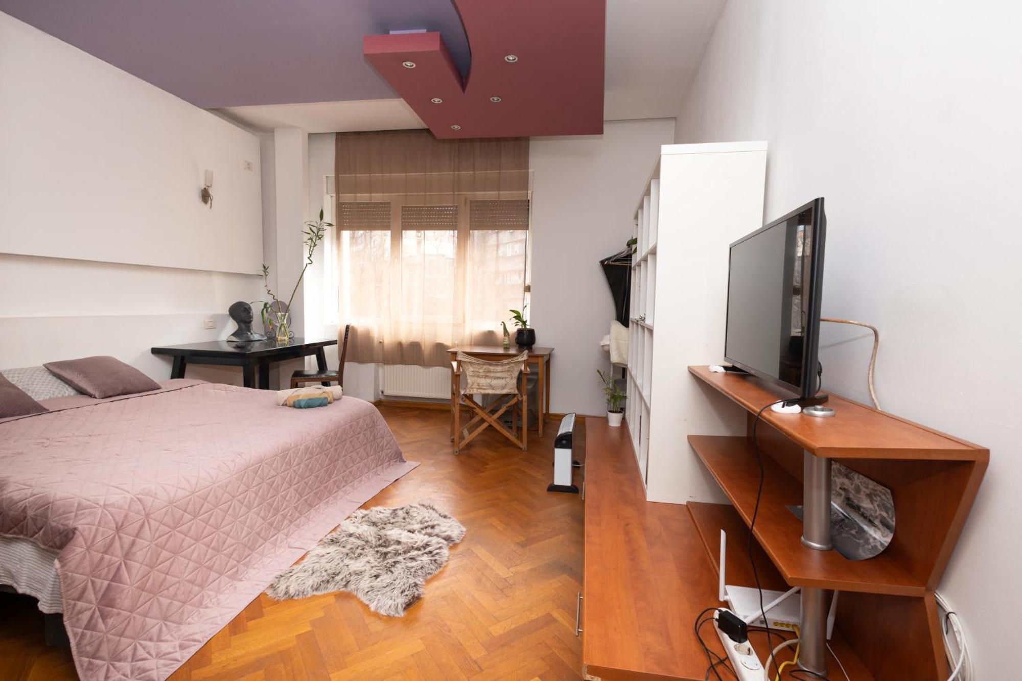 Shared Retro Vintage Luxury Apartment Bukarest Exterior foto