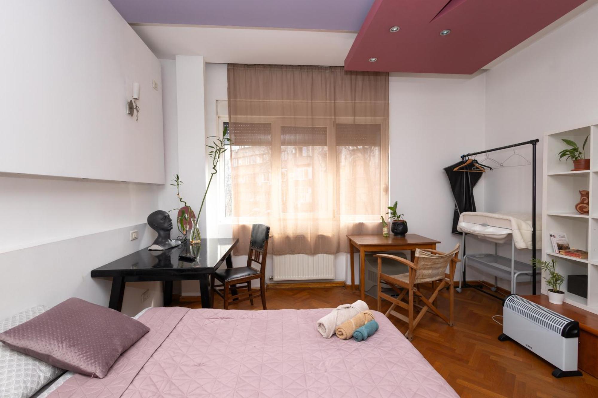 Shared Retro Vintage Luxury Apartment Bukarest Exterior foto